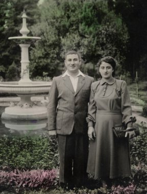 Vintage fotoğraf portre