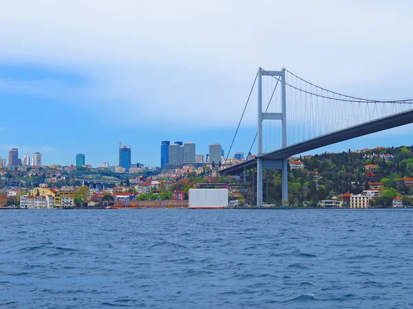 Мост Фатиха султана Мехмета — стоковое фото