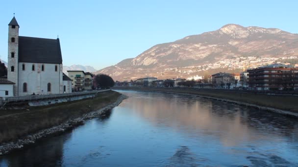 Kościół Sant'Apollinare, Trento, Włochy — Wideo stockowe