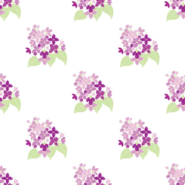 Bloemen naadloos patroon — Stockvector