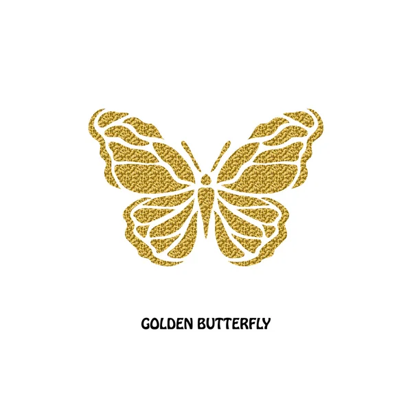 Altın Kelebek sembolü — Stok fotoğraf