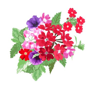 Dekoratif çiçek buketi