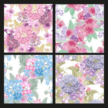 Dikişsiz desen seti