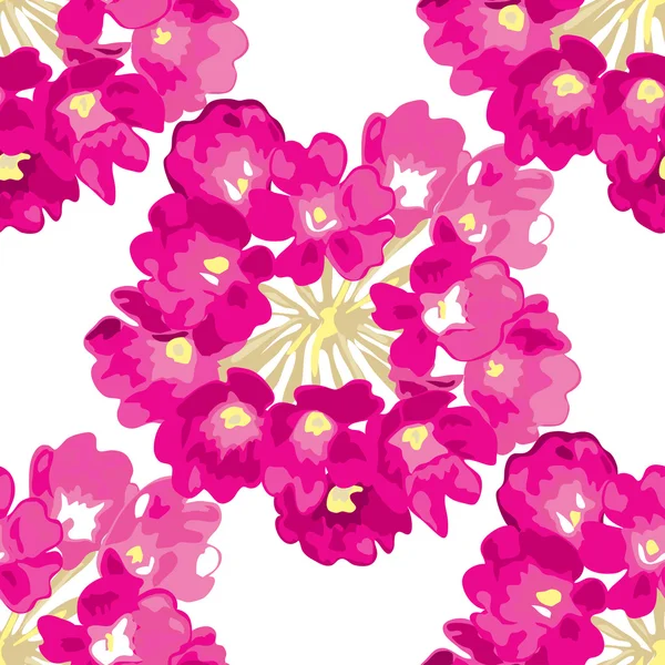 Bloemen naadloos patroon — Stockvector