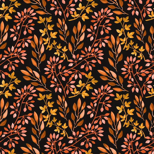 Motif floral sans couture — Image vectorielle