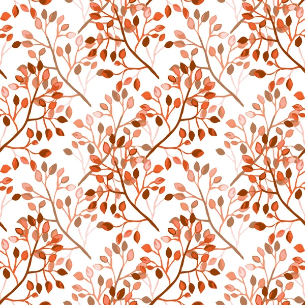 Motif floral sans couture — Image vectorielle