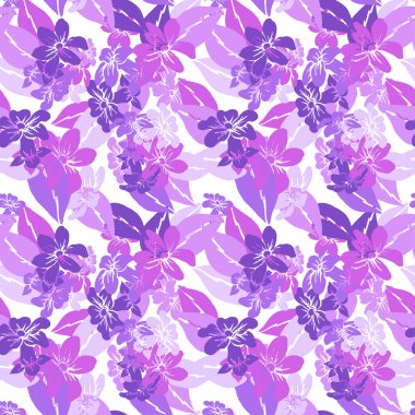 Stefanotis çiçekleri ve tasarım elementleriyle zarif, pürüzsüz bir desen. Davetiyeler, kartlar, baskı, hediye paketi, imalat, tekstil, kumaş, duvar kağıtları için çiçek deseni