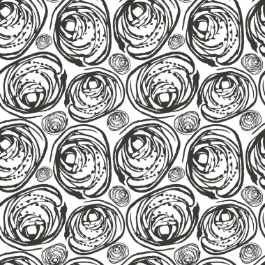 Soyut dikişsiz kalıp, tasarım elemanı. Davetiyeler, kartlar, baskı, hediye paketi, imalat, tekstil, kumaş, duvar kağıtları için kabile deseni