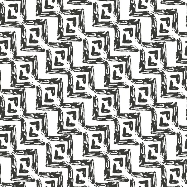 Padrão Sem Costura Abstrato Elemento Design Padrão Tribal Para Convites —  Vetores de Stock