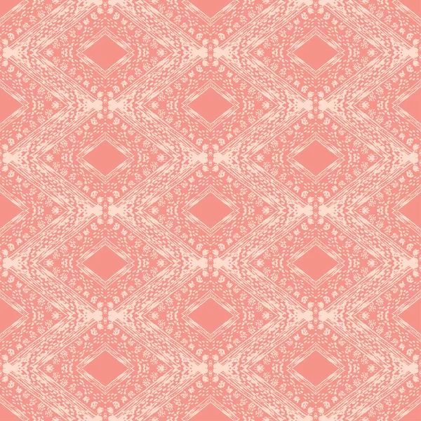 Padrão Sem Costura Tribal Grunge Abstrato Elementos Design Boho Padrão —  Vetores de Stock