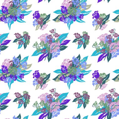 Nilüfer çiçekleri ve tasarım elementleriyle zarif, pürüzsüz bir desen. Davetiyeler, kartlar, baskı, hediye paketi, imalat, tekstil, kumaş, duvar kağıtları için çiçek deseni