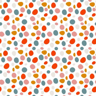 Soyut boho doodle lekesiz desen puantiyeli, tasarım elementi. Grunge kabile şablonu Davetiyeler, kartlar, baskı, hediye paketi, imalat, tekstil, kumaş, duvar kağıtları