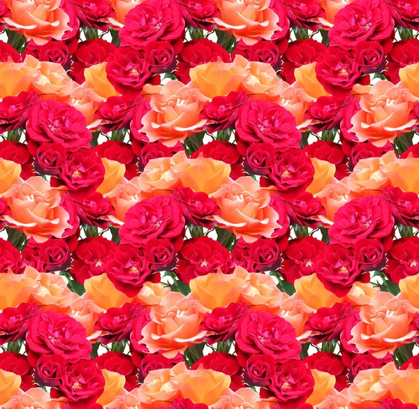バラの花 デザイン要素とエレガントなシームレスなパターン 招待状 グリーティングカード スクラップブッキング ギフトラップ 繊維のための花のパターン — ストック写真
