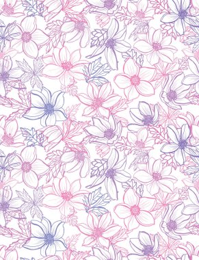 Şakayık çiçekleri ve tasarım elementleri olan zarif, pürüzsüz bir desen. Davetiyeler, kartlar, baskı, hediye paketi, imalat, tekstil, kumaş, duvar kağıtları için çiçek deseni