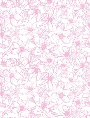 Şakayık çiçekleri ve tasarım elementleri olan zarif, pürüzsüz bir desen. Davetiyeler, kartlar, baskı, hediye paketi, imalat, tekstil, kumaş, duvar kağıtları için çiçek deseni