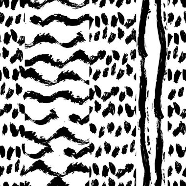 Soyut grunge pürüzsüz desen, tasarım elemanı. Boho, davetiyeler için kabile deseni, kartlar, baskı, hediye paketi, imalat, tekstil, kumaş, duvar kağıtları