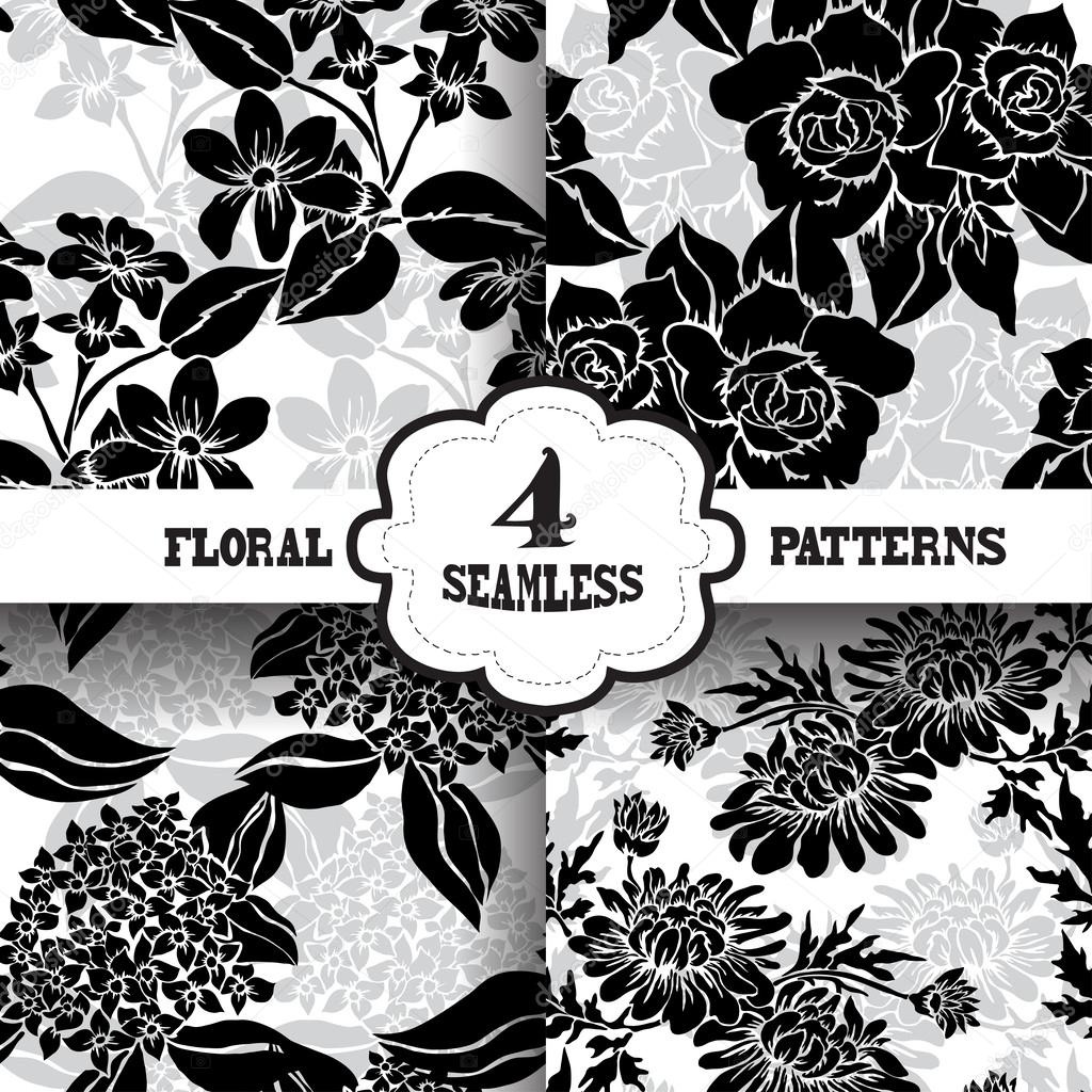 seamless patterns set