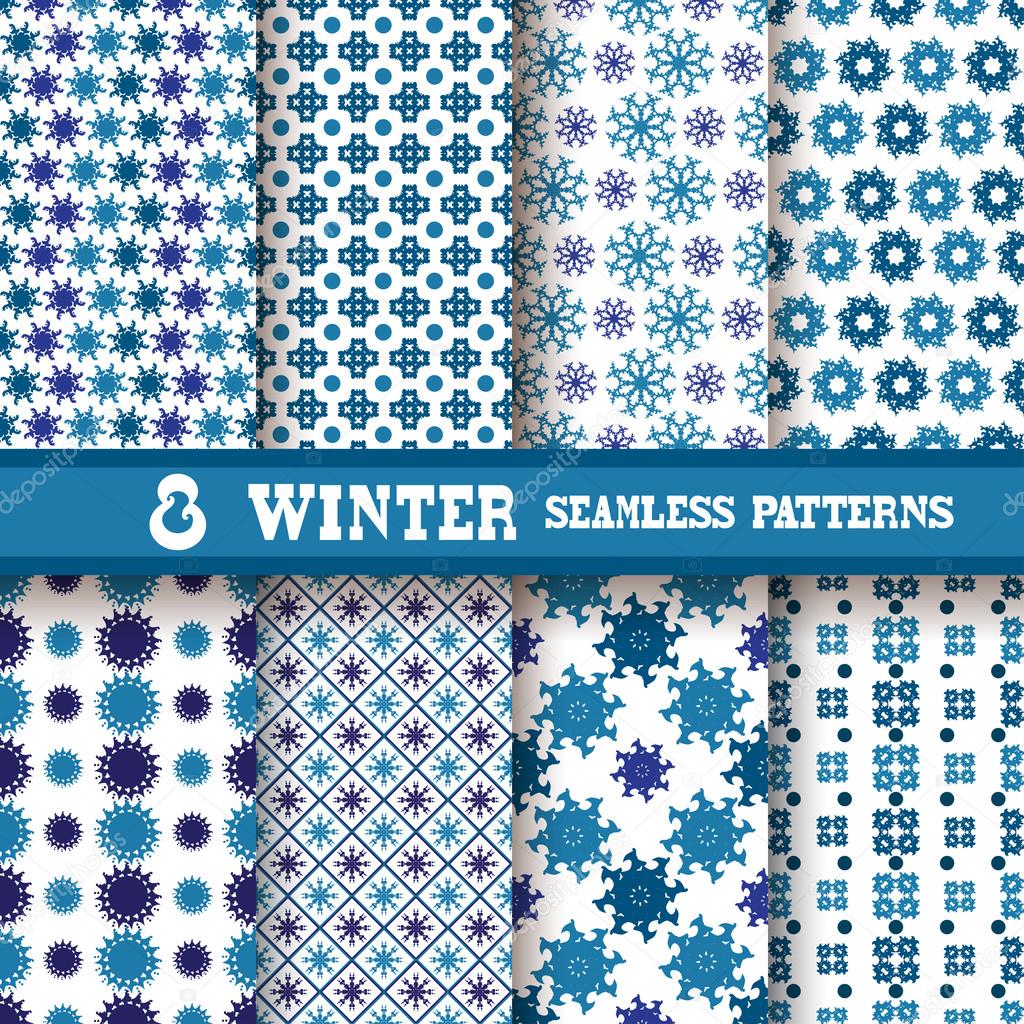 seamless patterns set