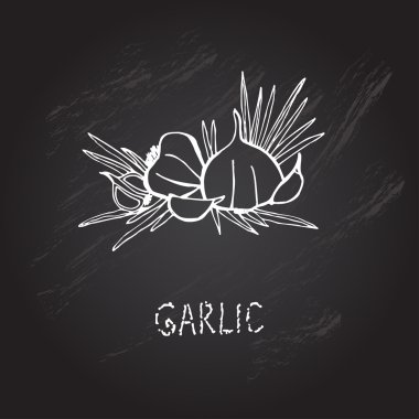 el çekilmiş sarmısak