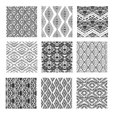 Dikişsiz desen seti