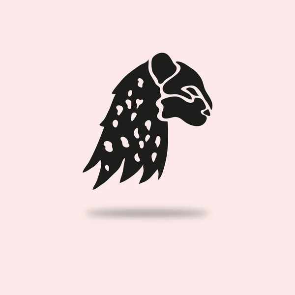 Símbolo de leopardo — Vector de stock