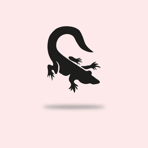 Alligator symbool — Stockvector