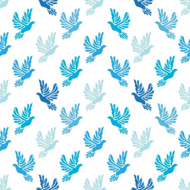 Kuş seamless modeli