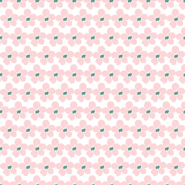 Motif floral sans couture — Image vectorielle