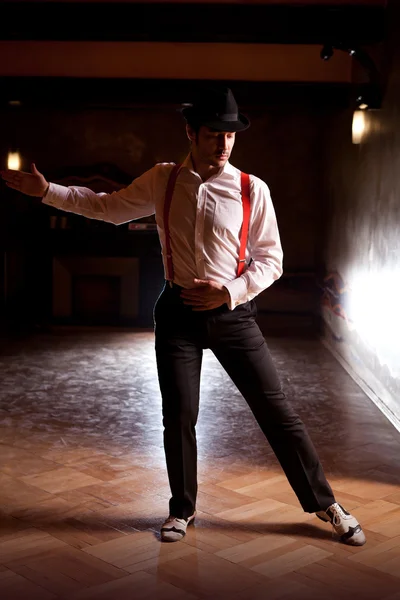Portret tancerz — Zdjęcie stockowe