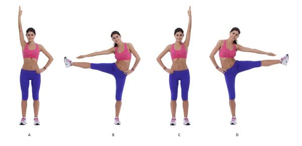 Yanal abs için egzersiz