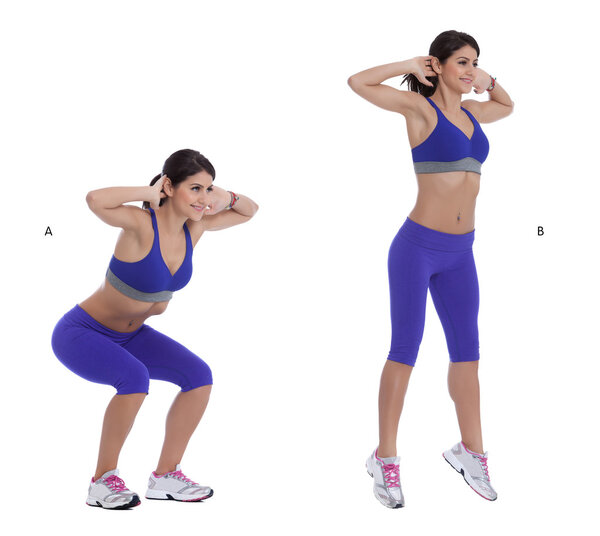 Jump squats