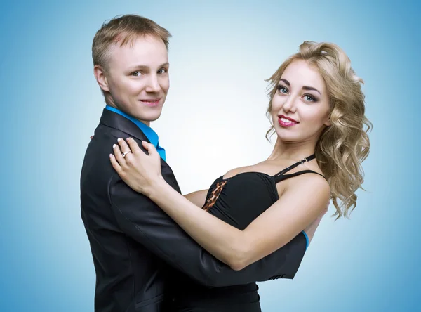 Man and woman dancing — Stock Photo, Image