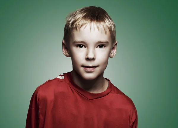 Devět let chlapec — Stock fotografie