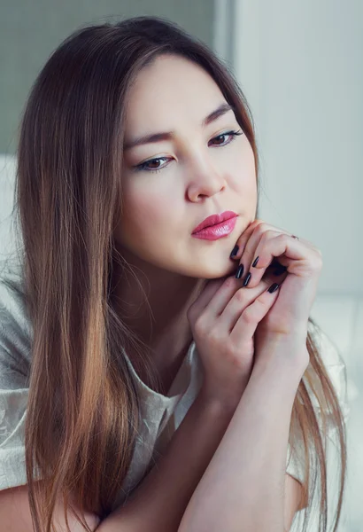 Mujer en casa —  Fotos de Stock