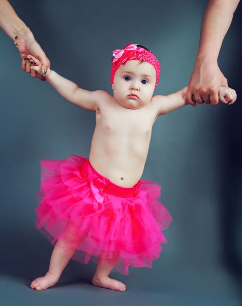 Mutter, Vater und Baby — Stockfoto