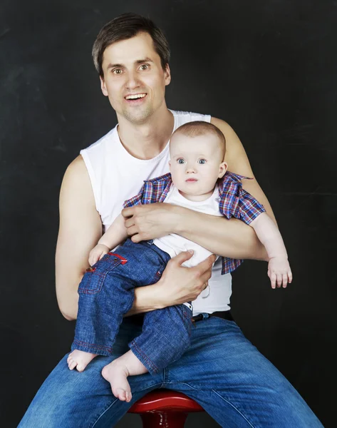 Father and baby — Stock Photo, Image