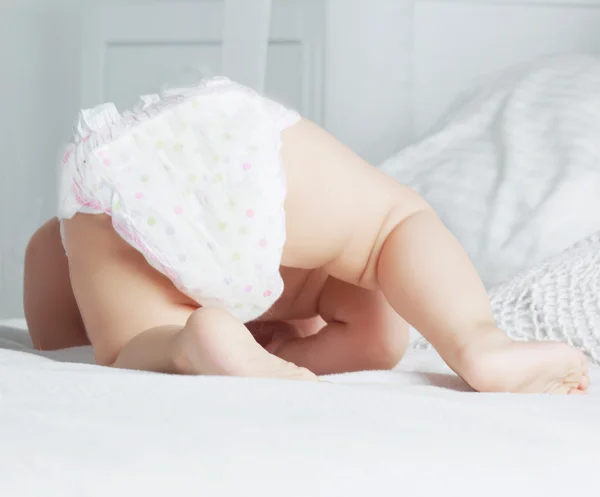 Bebek yatakta — Stok fotoğraf