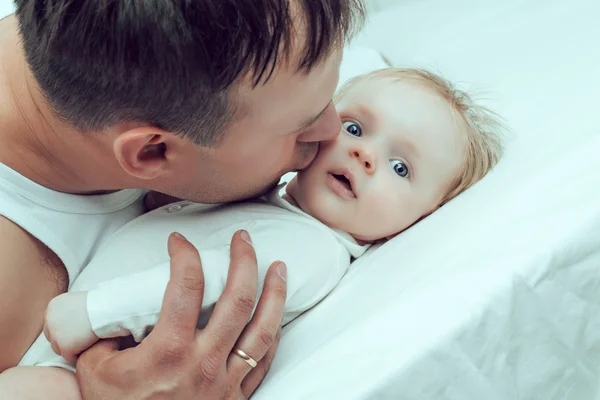 Padre e bambino — Foto Stock