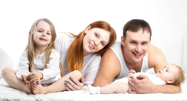 Family at home — Stock Photo, Image