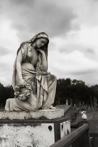 Vecchio cimitero in Europa — Foto Stock