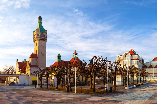 Sopot na rano — Zdjęcie stockowe