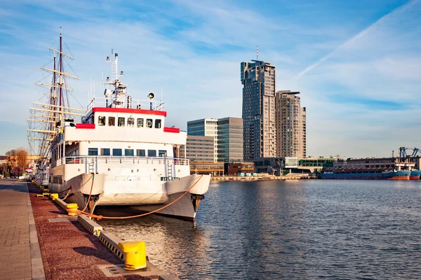 Porto de Gdynia — Fotografia de Stock