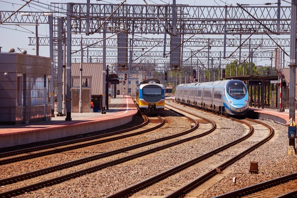 Järnvägsstationen i Gdynia — Stockfoto