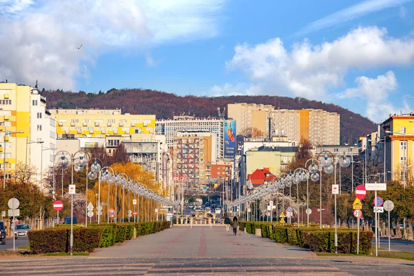 Staden i Gdynia, Polen. — Stockfoto