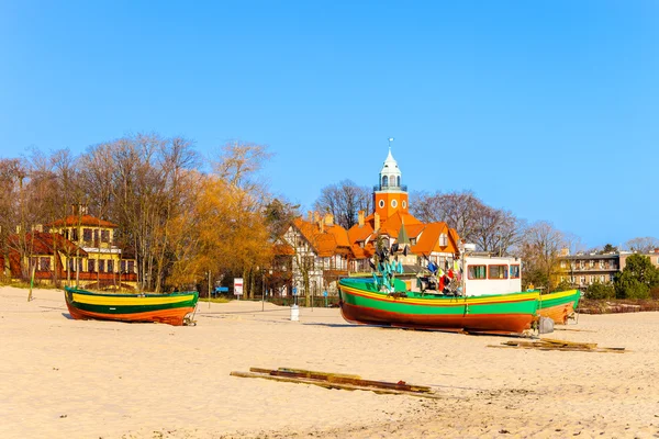 Boat on the beach — Stock Photo, Image