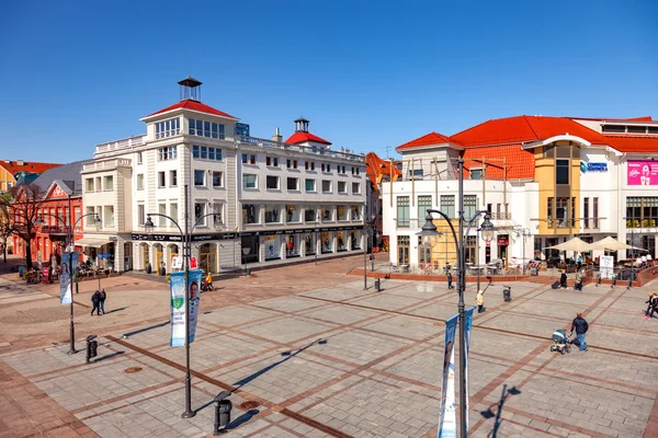 Ośrodek turystyczny Sopot — Zdjęcie stockowe