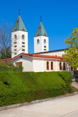 Kilisede Medjugorje kasabasındaki