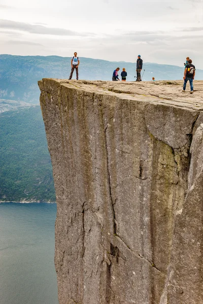 Paisaje del Preikestolen — Foto de Stock