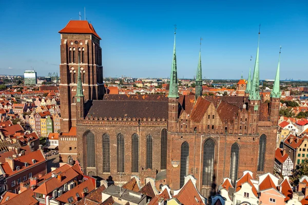 Gdansk cidade velha — Fotografia de Stock