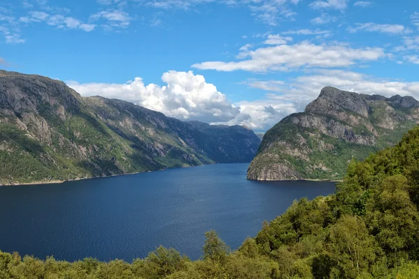 Fjord — Stockfoto